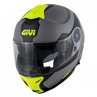 GIVI HELMA X.21 CHALLENGER SPIRIT MATT GREY/BLACK/YELLOW